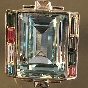 Stunning Swarovski Cocktail Ring